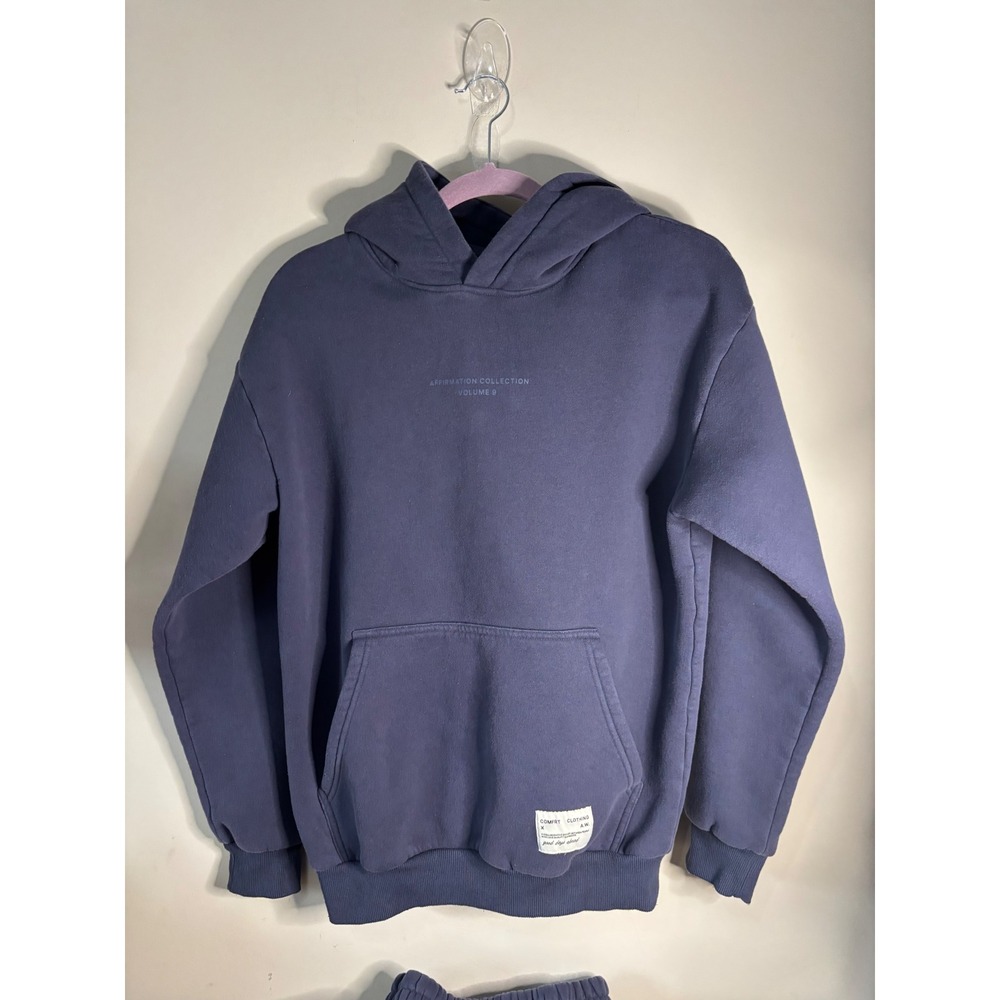 Comfrt Clothing Affirmation Collection Vol 3 Hoodie and Sweatpants Set Navy Blue